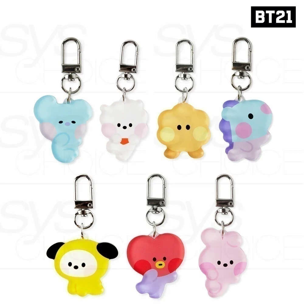 Cooky Acrylic Keychain ( Korean Exclusive ) BT21 | NWT 🩷 - Picture 6 of 6
